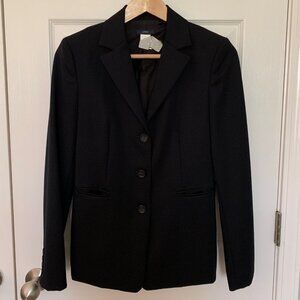 JCREW Classic Black Wool Blazer | Size 4